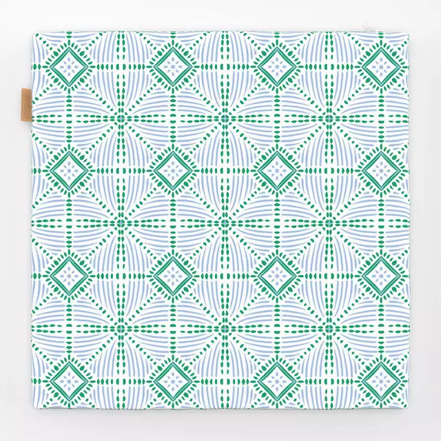 Summer tile - green