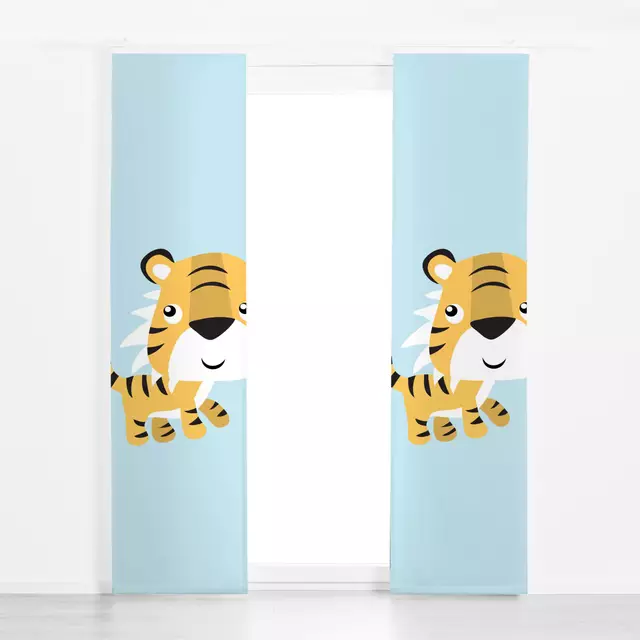 Flächenvorhang Little Tiger