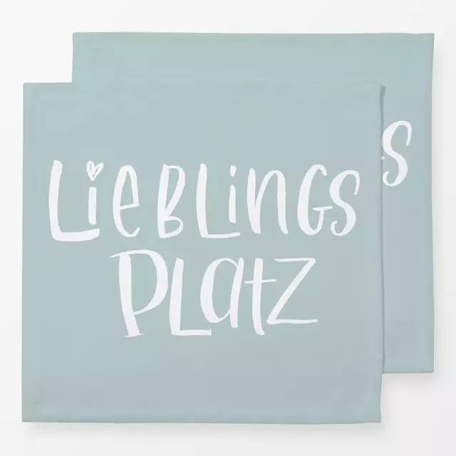 Servietten Lieblingsplatz Mint