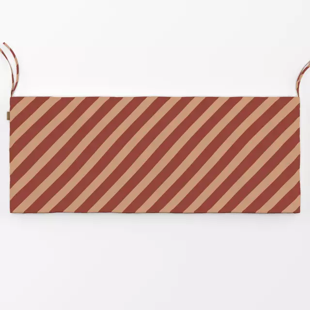 Bankauflage Candy Stripes Red