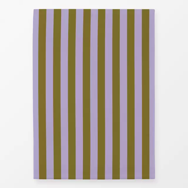 Geschirrtuch Stripes Coco | oliv lavendel