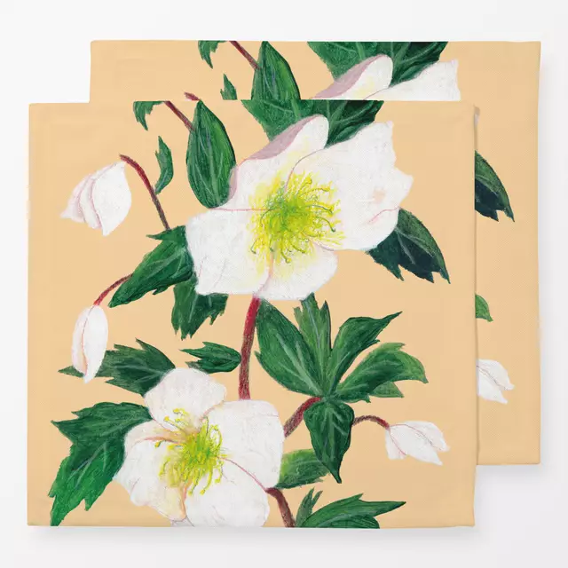 Servietten Christrose
