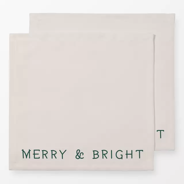 Servietten Merry & Bright