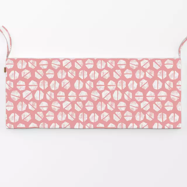 Bankauflage Half Dots Pink