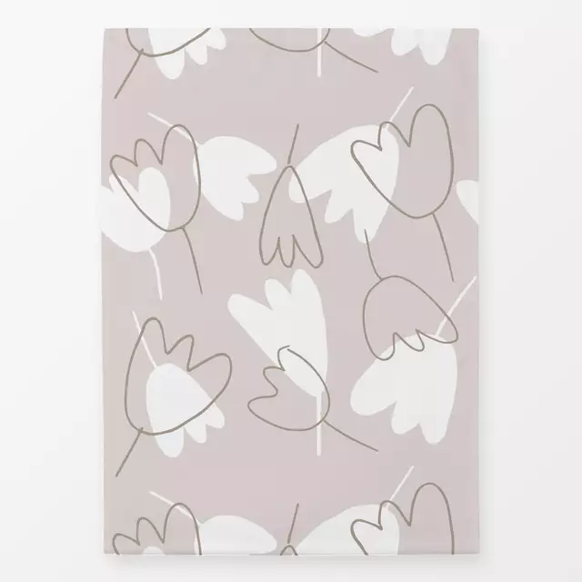 Geschirrtuch Tulpen Beige
