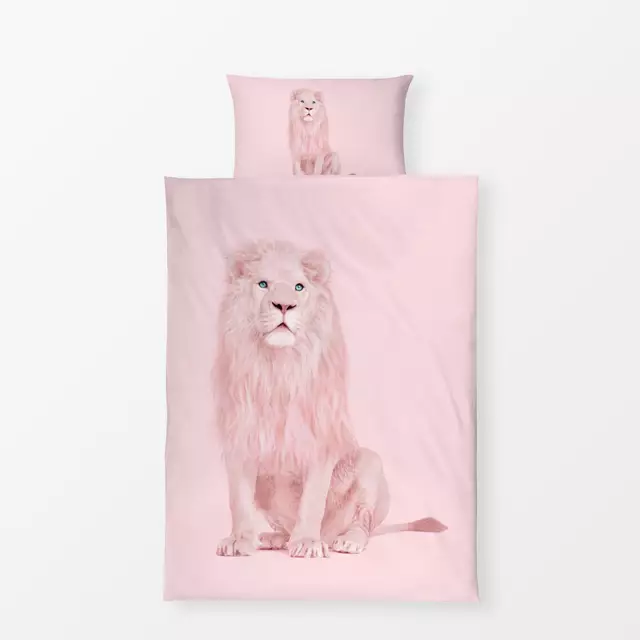 Bettwäsche Pink Lion