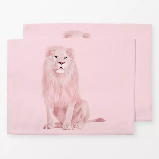Tischset Pink Lion