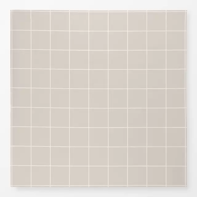 Tischdecke Grid beige