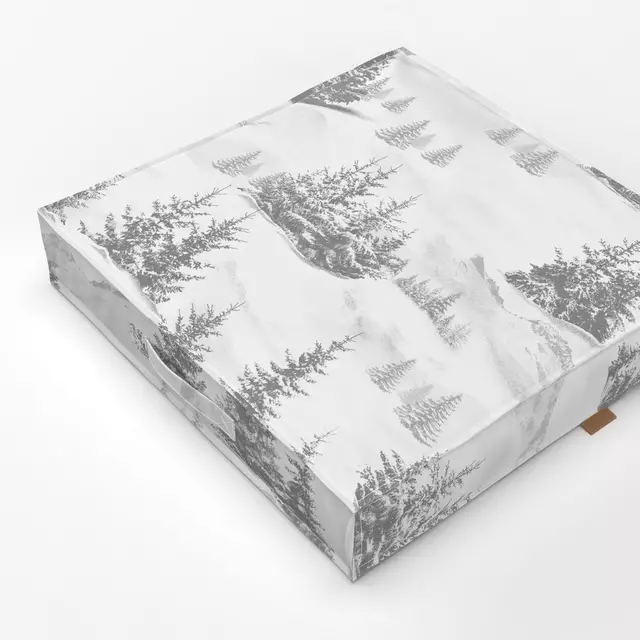 Bodenkissen Winterlandschaft