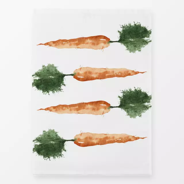 Geschirrtuch Karotte