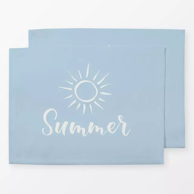 Tischset Summer "aqua"