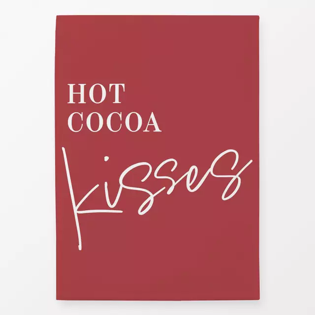 Geschirrtuch Hot Cocoa Kisses