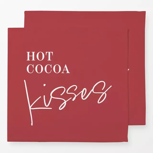 Servietten Hot Cocoa Kisses
