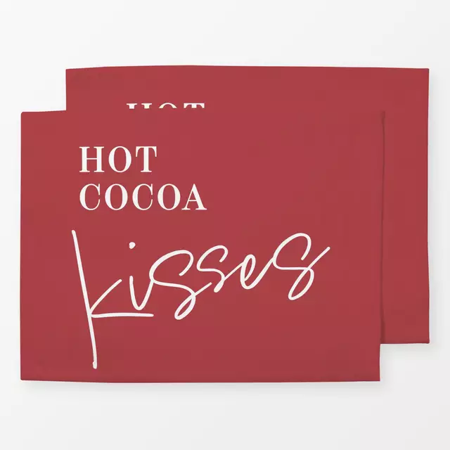 Tischset Hot Cocoa Kisses