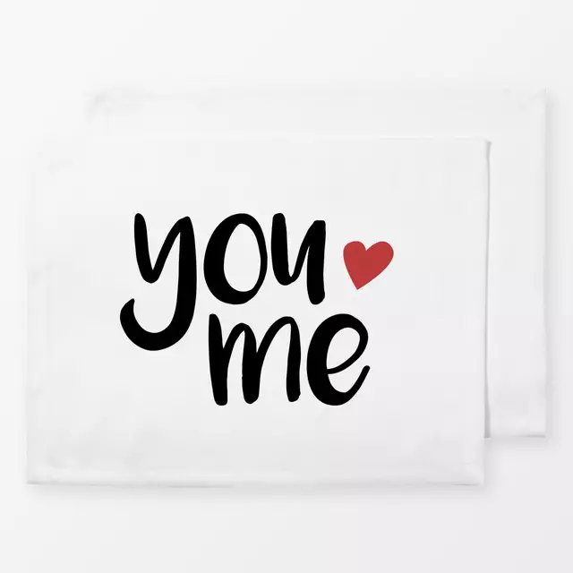 Tischset You love me: Love is pure