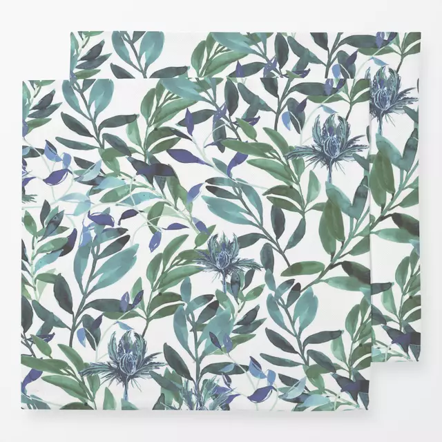 Servietten Distel Watercolor