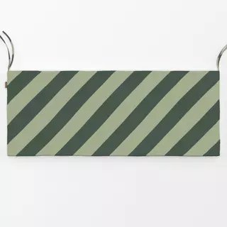 Bankauflage Stripes Grün