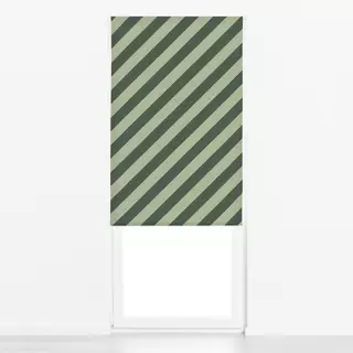 Raffrollo Stripes Grün