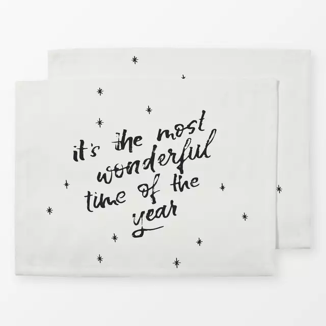 Tischset Wonderful Time sw