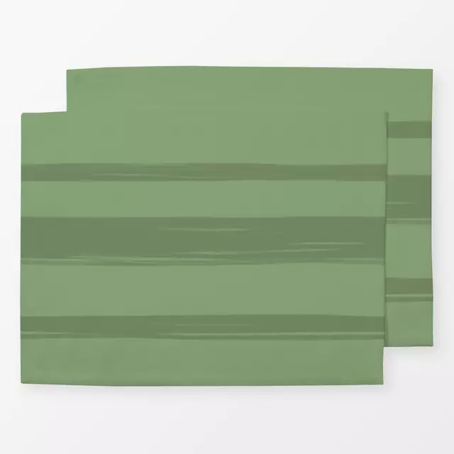 Tischset Grüne Streifen