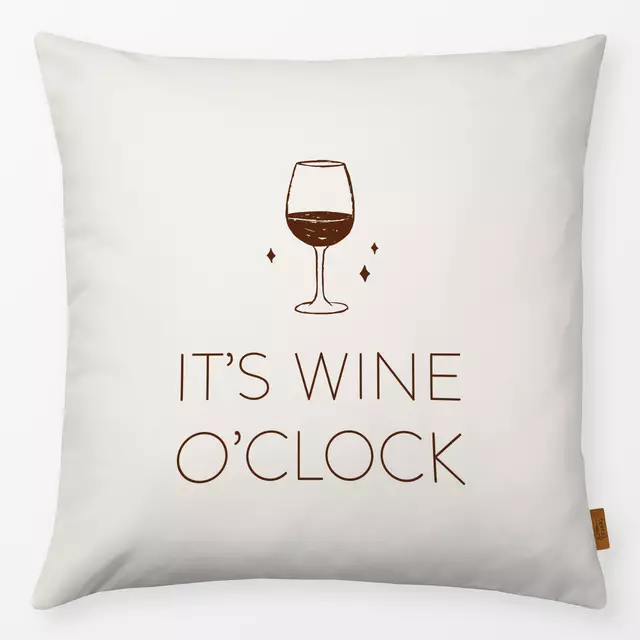 Kissen It's Wine O'clock
