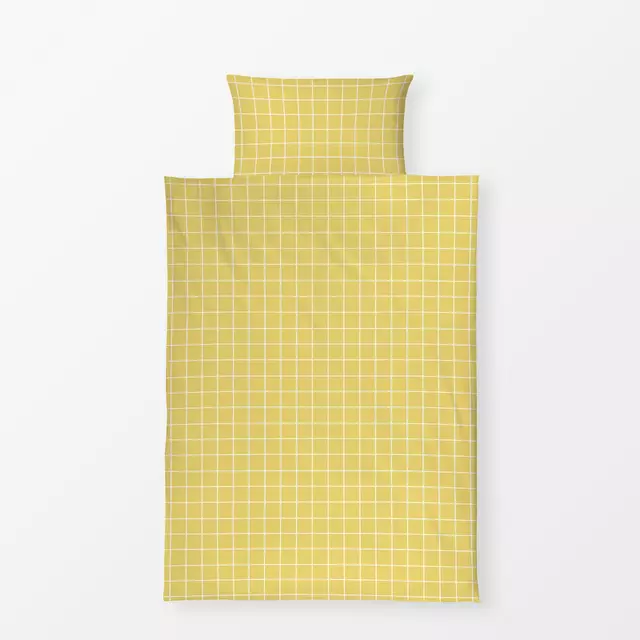 Bettwäsche Grid Yellow
