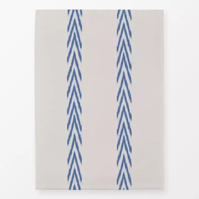 Geschirrtuch Stripes Ikat Blue