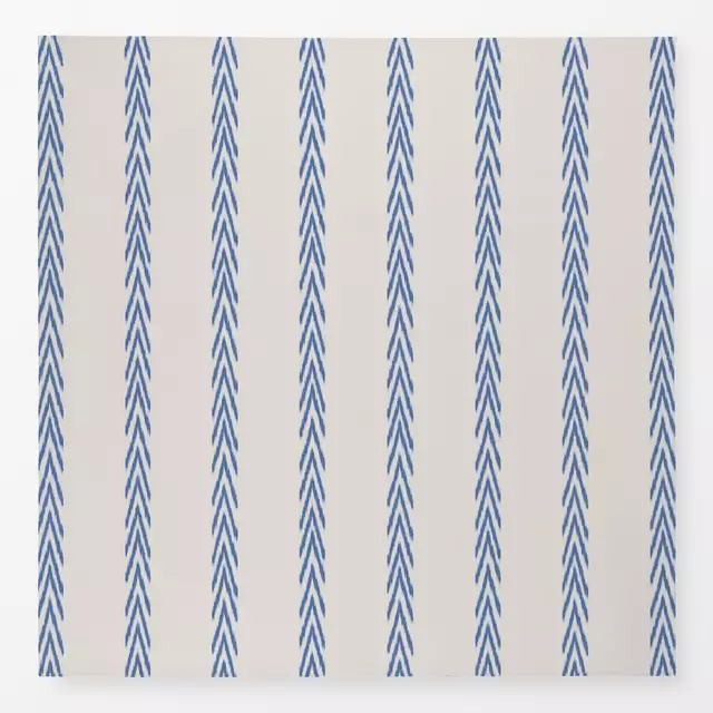 Tischdecke Stripes Ikat Blue