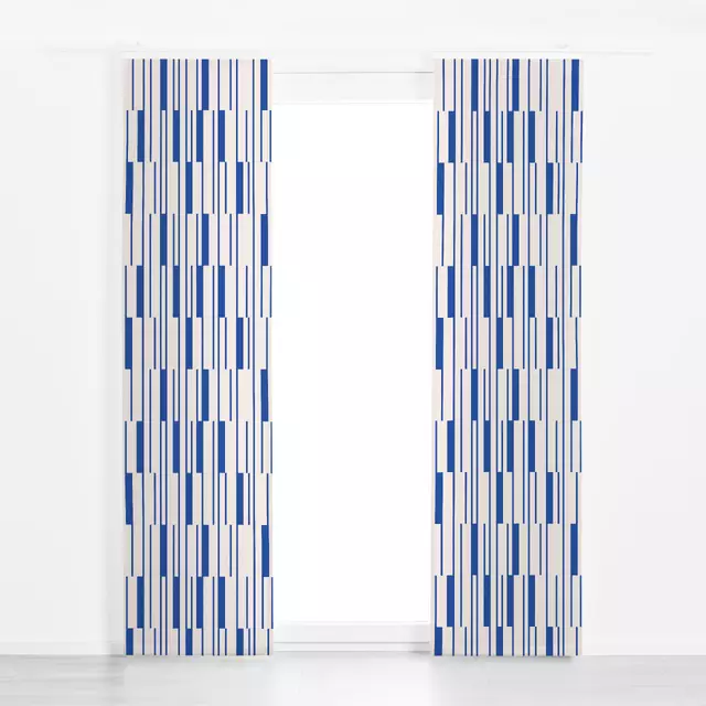 Flächenvorhang Lines & Stripes | blau