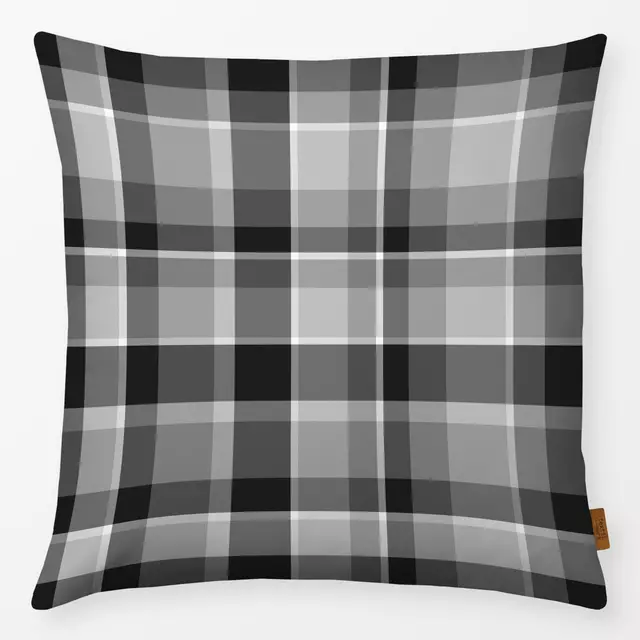 Kissen Cosy Cottage Checks black