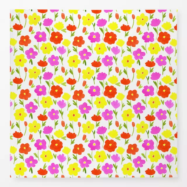 Tischdecke Happy Confetti Flowers