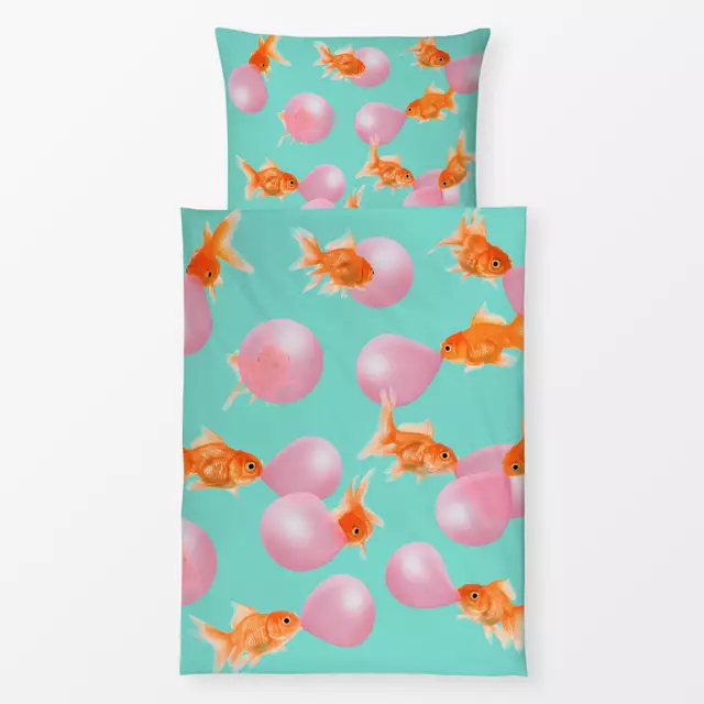 Bettwäsche Bubblegum Goldfish