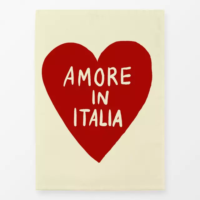 Geschirrtuch Amore in Italia