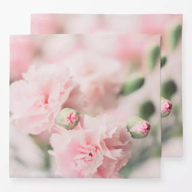 Servietten Pink Carnations