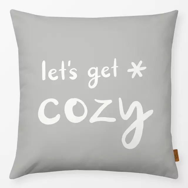 Kissen Lets Get Cosy stone