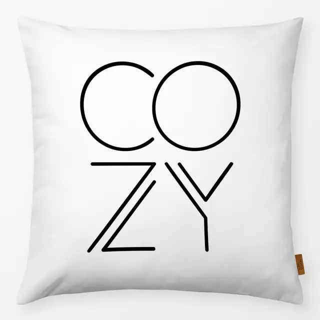 Kissen Cozy white