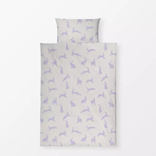 Bettwäsche Hase Hase Lila