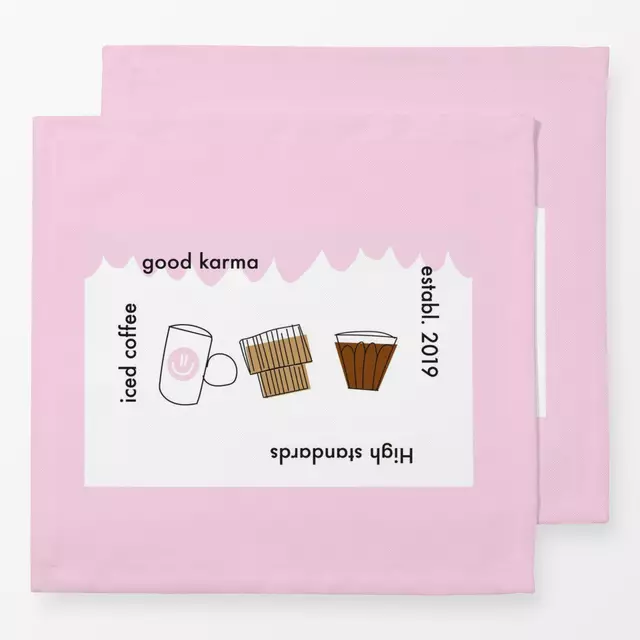 Servietten Good karma & coffee