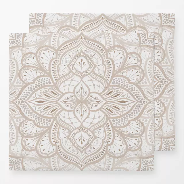 Servietten Beige boho Marrakesh Fliese 2