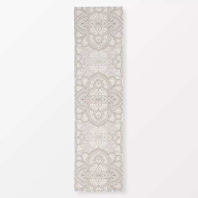 Tischläufer Beige boho Marrakesh Fliese 2
