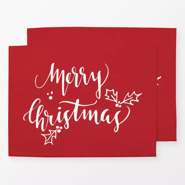 Tischset Merry Christmas