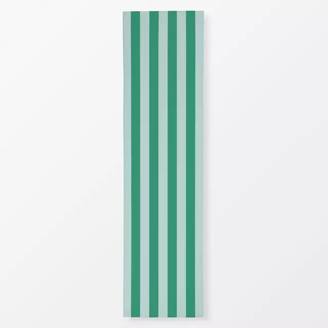 Tischläufer cabana stripes - grun