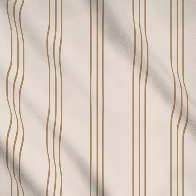 Meterware Nordic Stripes Brown