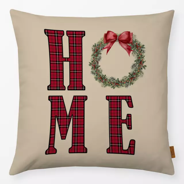 Kissen HOME sand