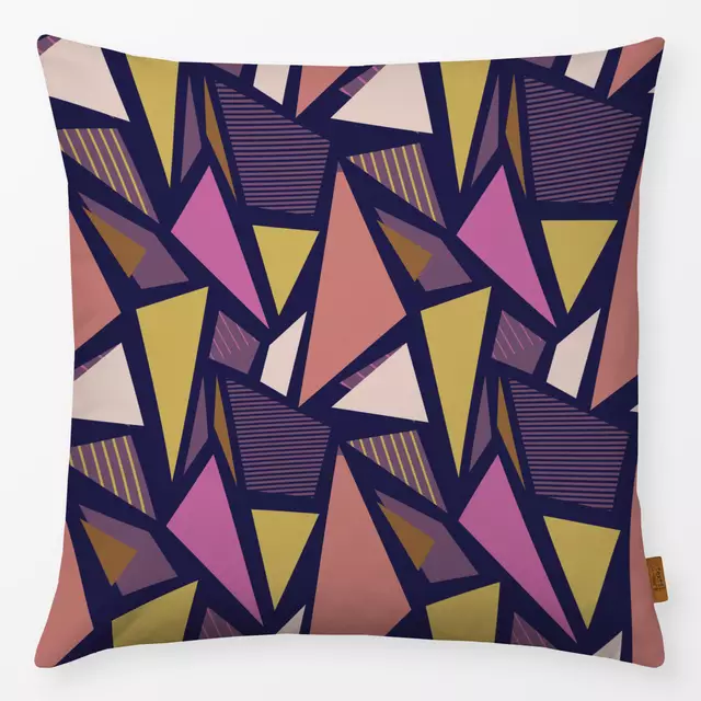 Kissen Color Blocking Triangles 2
