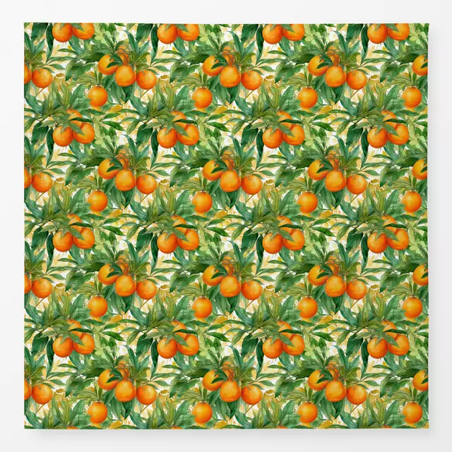 Tischdecke Fresh Orange Print