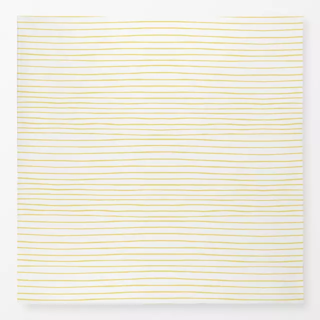 Tischdecke gelbe Streifen