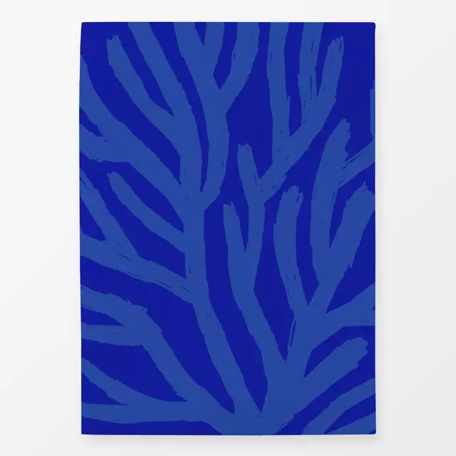 Geschirrtuch Vibrant Summer - Koralle blau