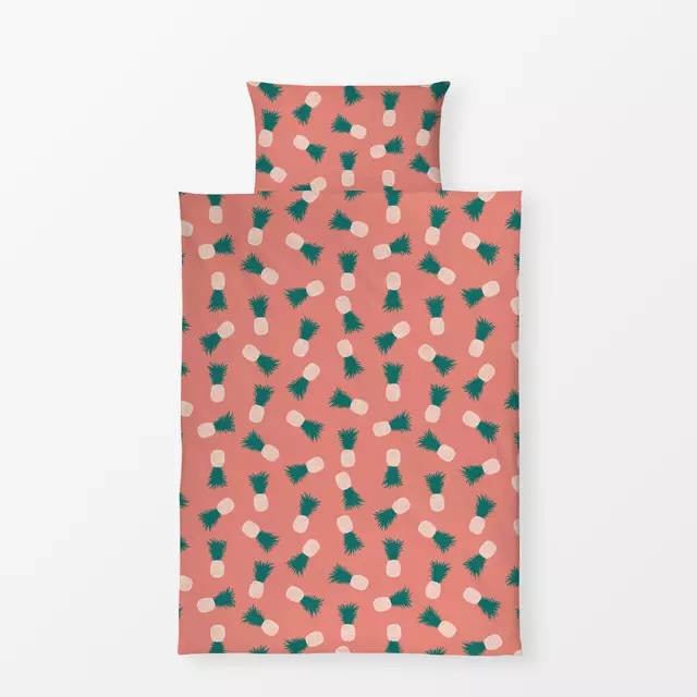 Bettwäsche Summer Pineapple Coral