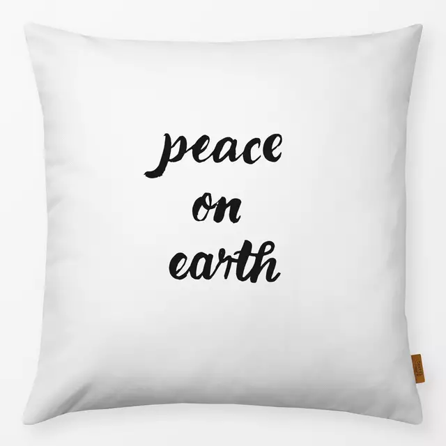 Kissen peace on earth